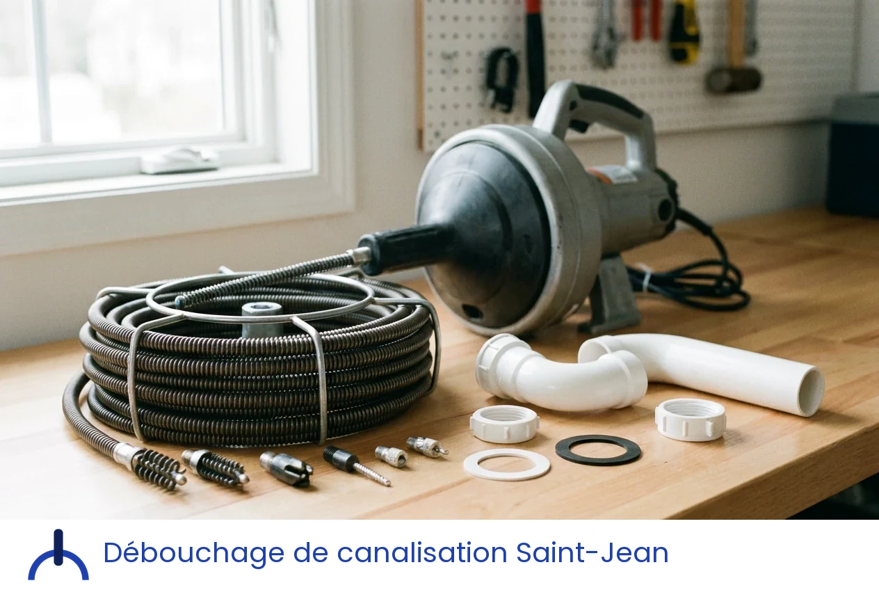 Débouchage de canalisation à Saint-Jean