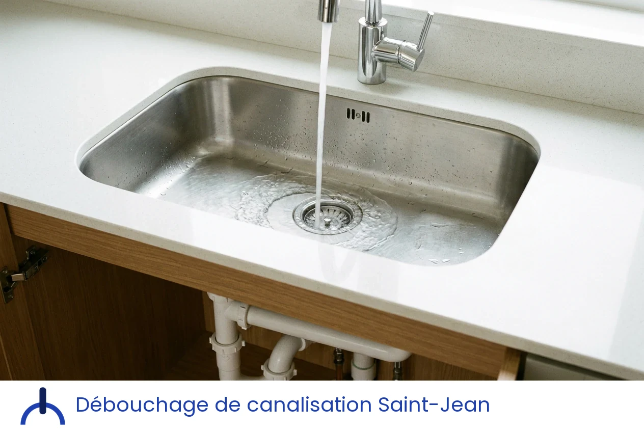 Débouchage de canalisation à Saint-Jean