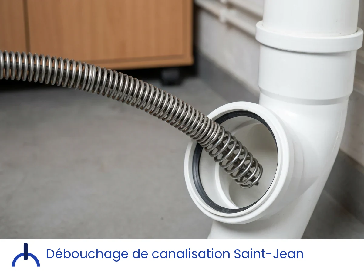 Débouchage de canalisation à Saint-Jean