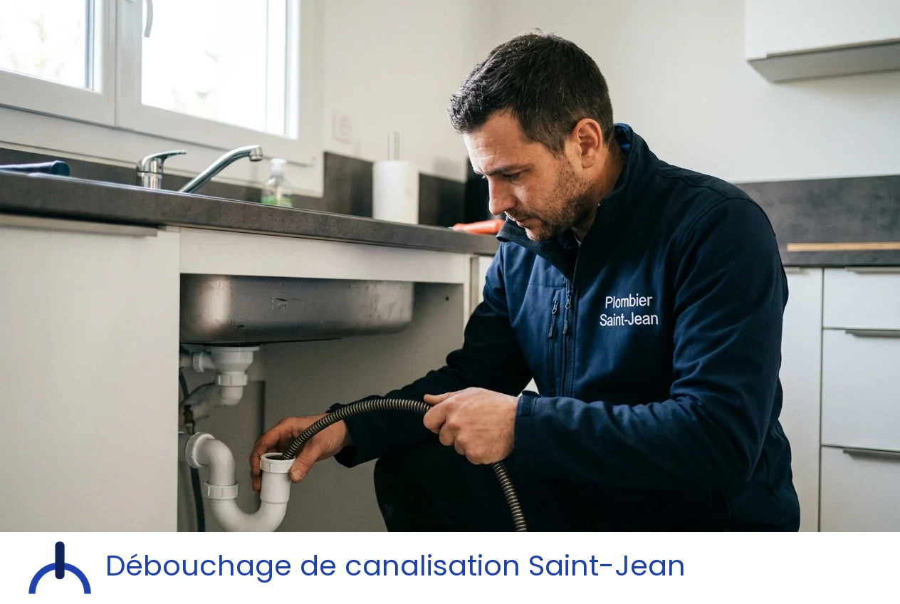 Débouchage de canalisation à Saint-Jean