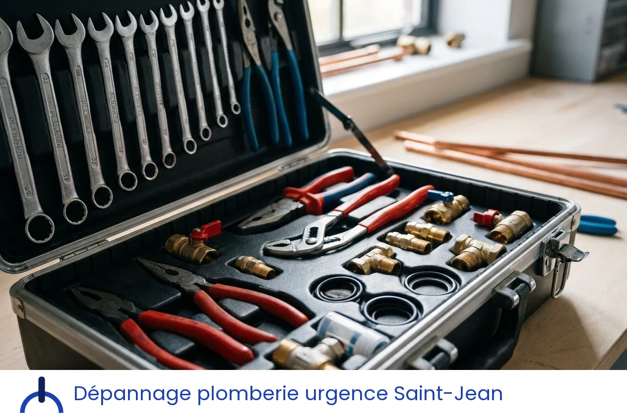 Dépannage plomberie urgence à Saint-Jean