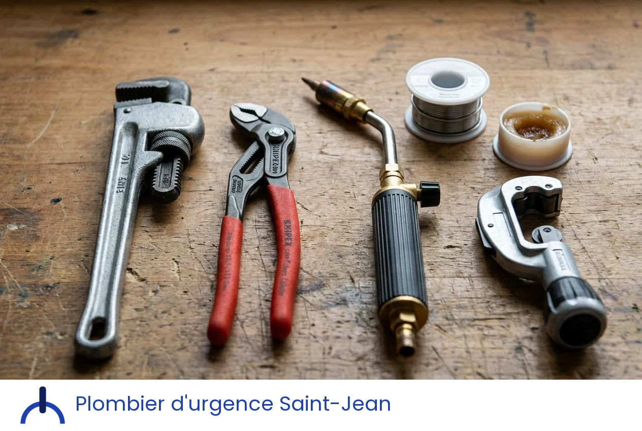 Plombier d'urgence à Saint-Jean