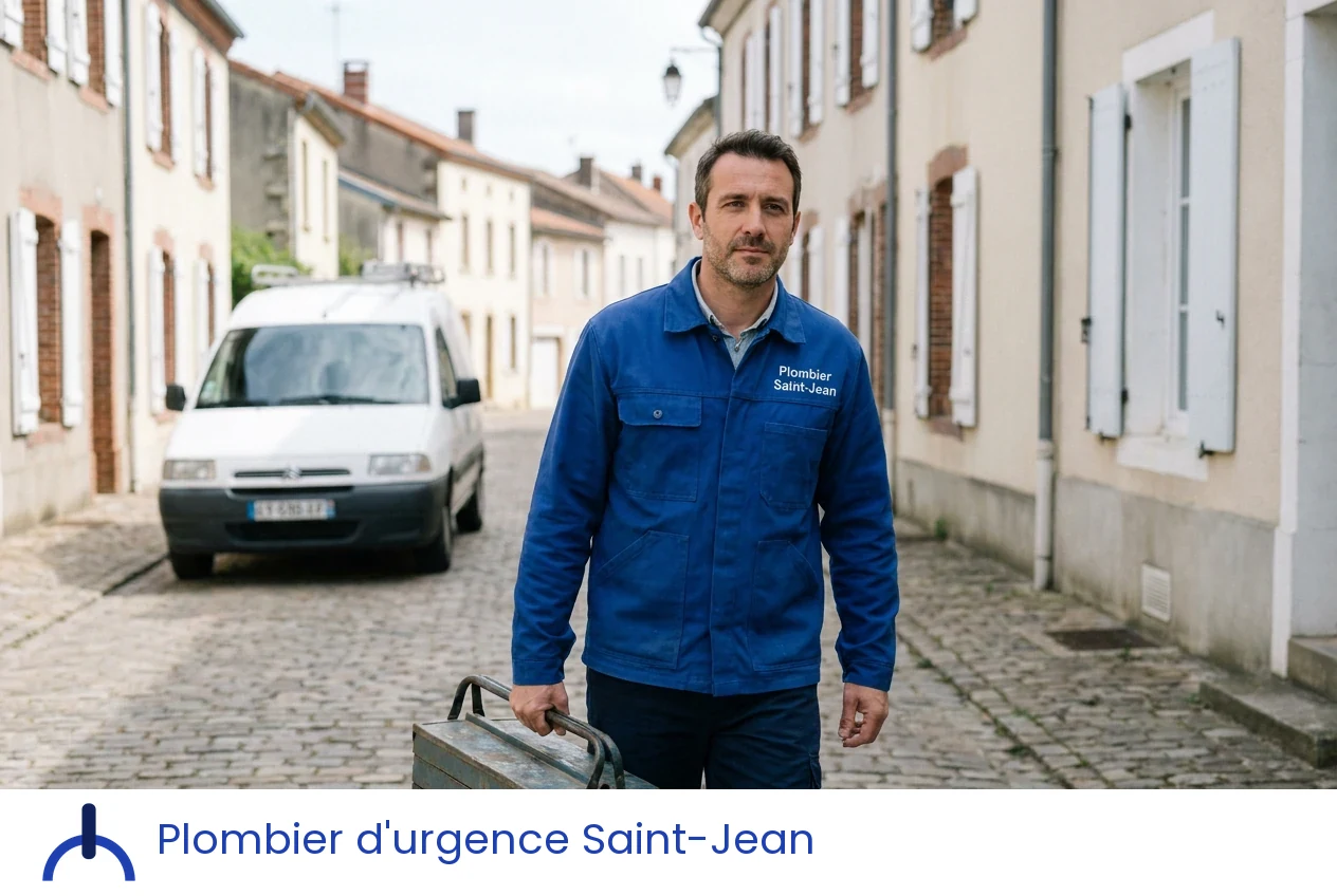 Plombier d'urgence à Saint-Jean
