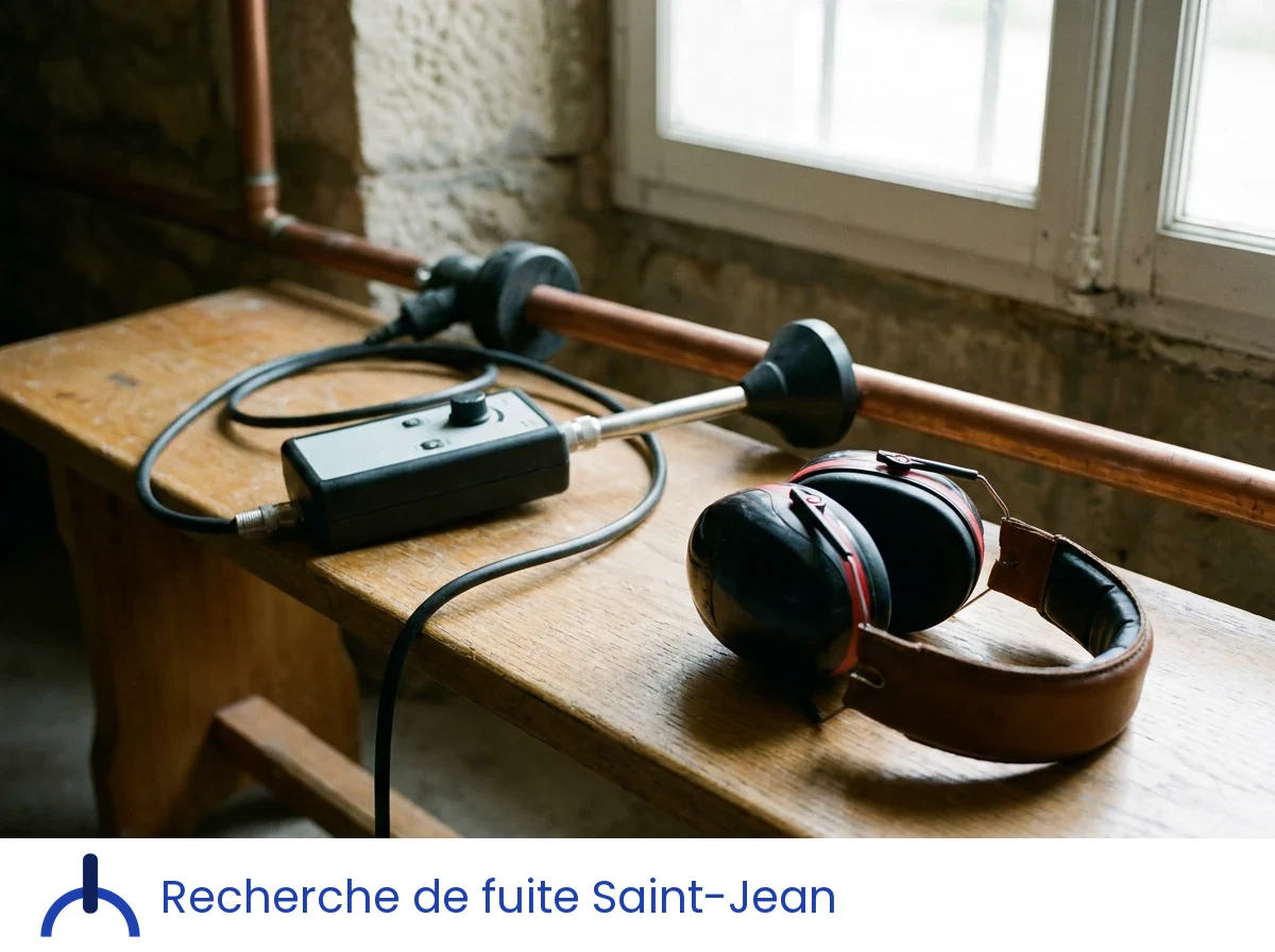 Recherche de fuite à Saint-Jean