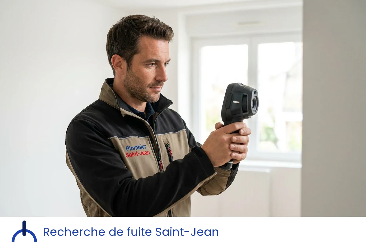 Recherche de fuite à Saint-Jean