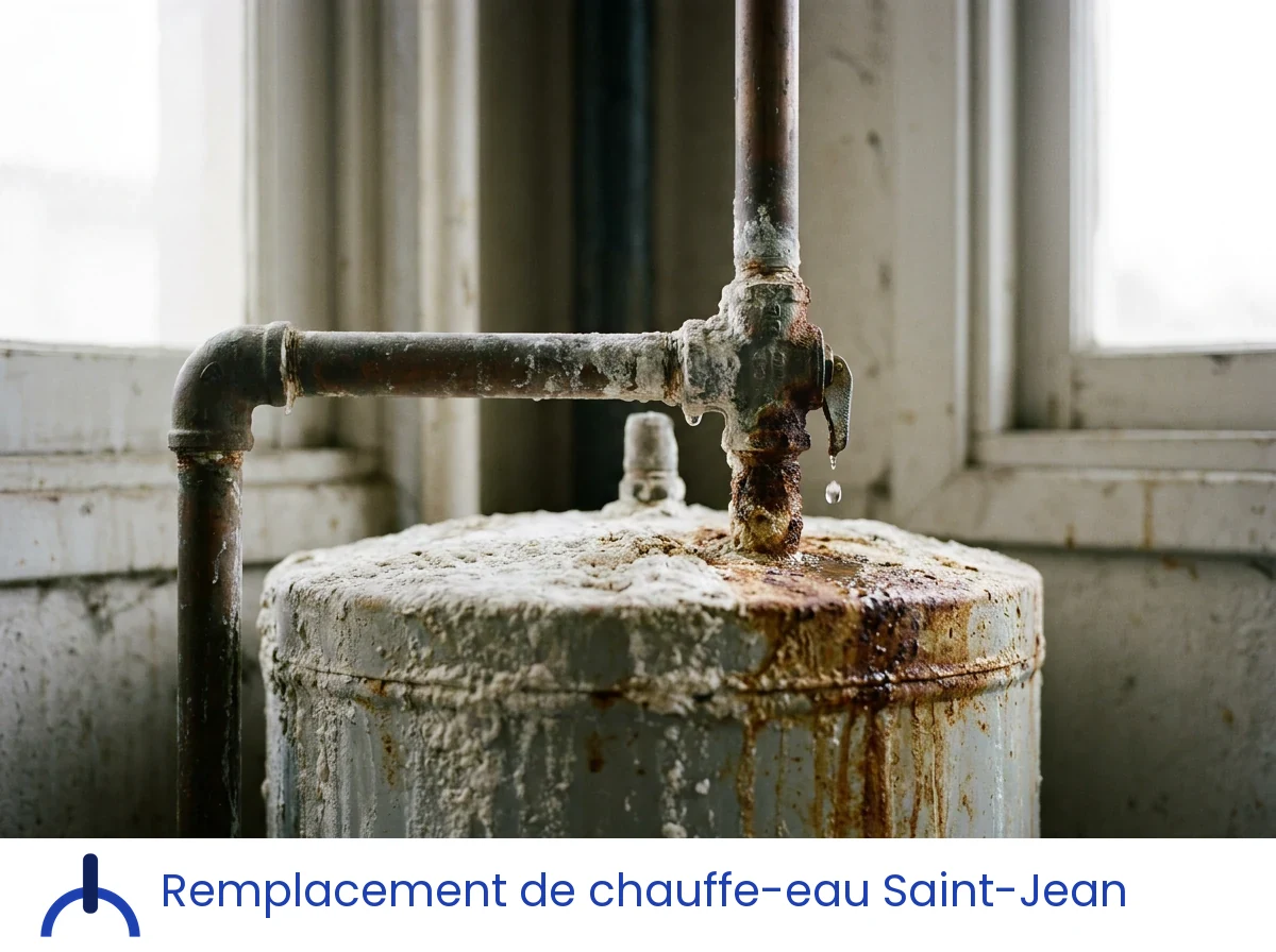 Remplacement de chauffe-eau à Saint-Jean