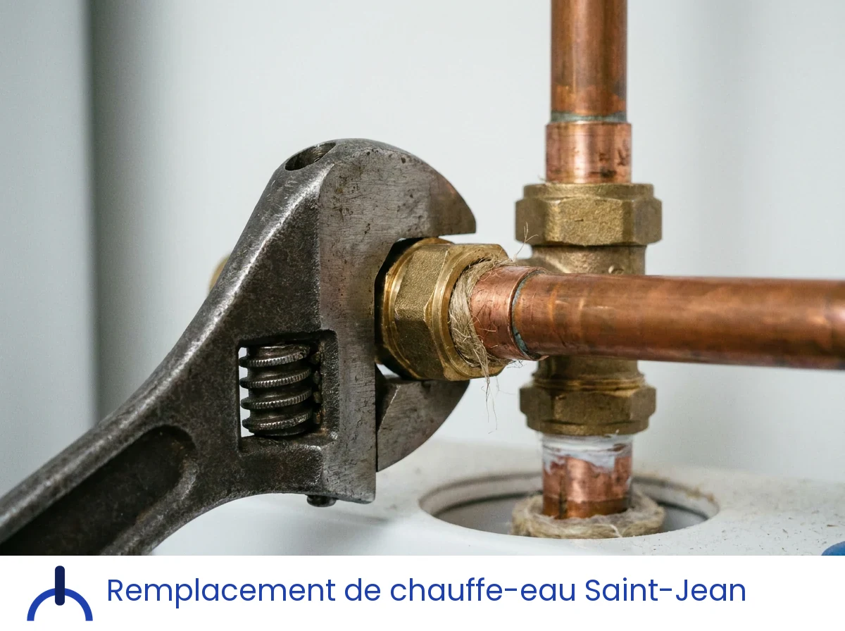 Remplacement de chauffe-eau à Saint-Jean