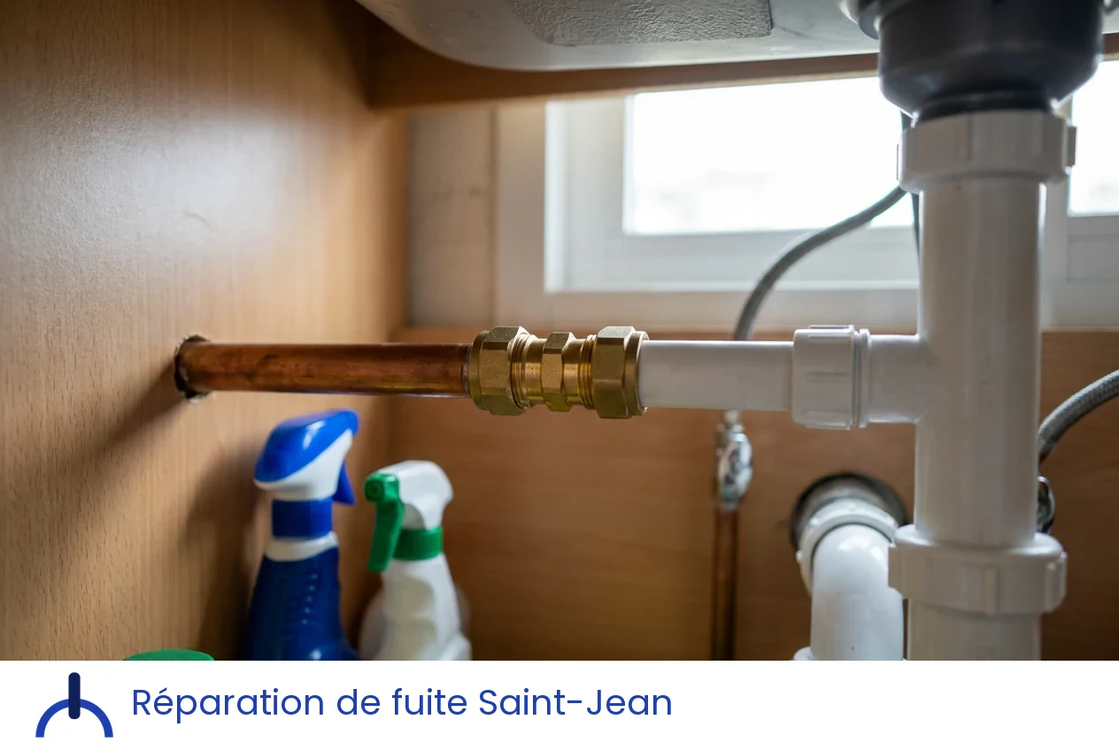 Réparation de fuite à Saint-Jean