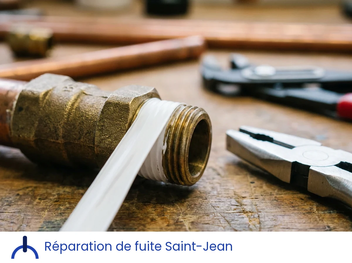 Réparation de fuite à Saint-Jean